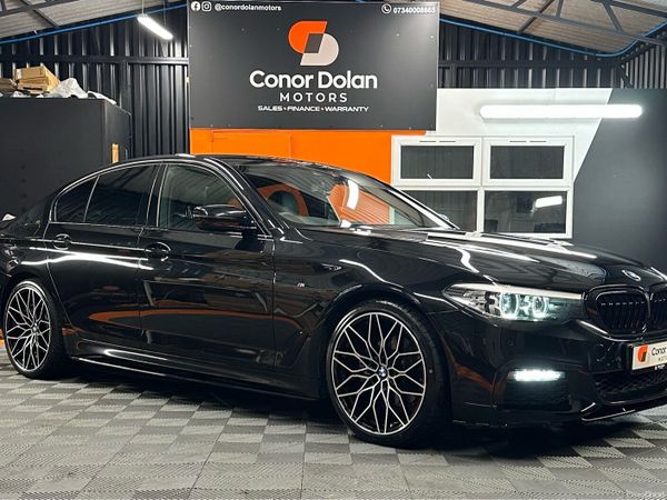 BMW 5-Series Saloon, Diesel, 2019, Black