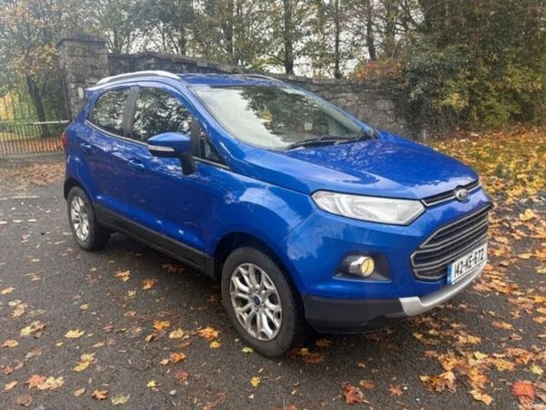 Ford EcoSport SUV, Diesel, 2014, Blue