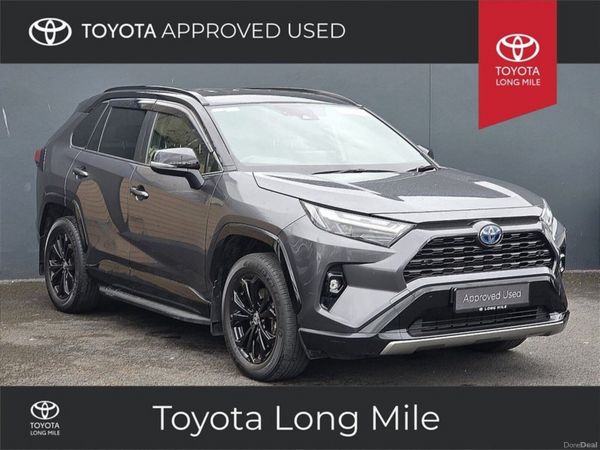Toyota RAV4 SUV, Petrol Hybrid, 2023, Grey