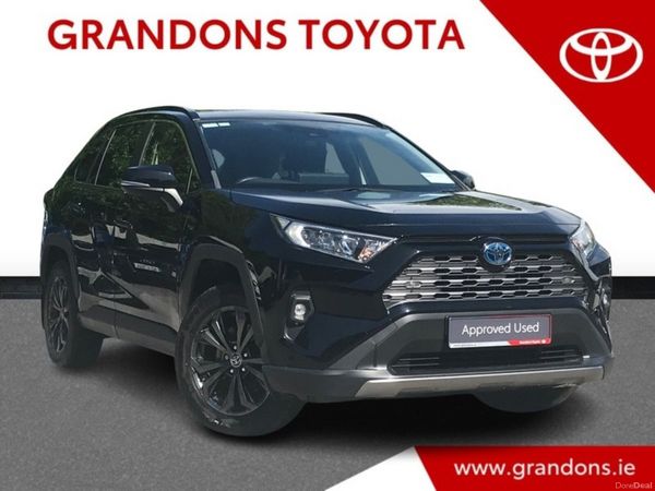 Toyota RAV4 SUV, Petrol Hybrid, 2023, Black