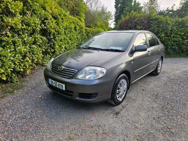 Toyota Corolla Saloon, Petrol, 2005, Grey