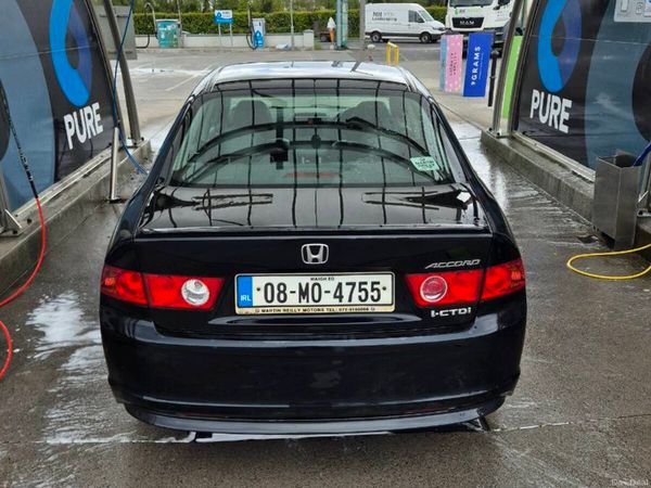 Honda Accord Saloon, Diesel, 2008, Black