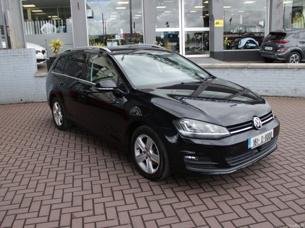 Volkswagen Golf Estate, Petrol, 2016, Black