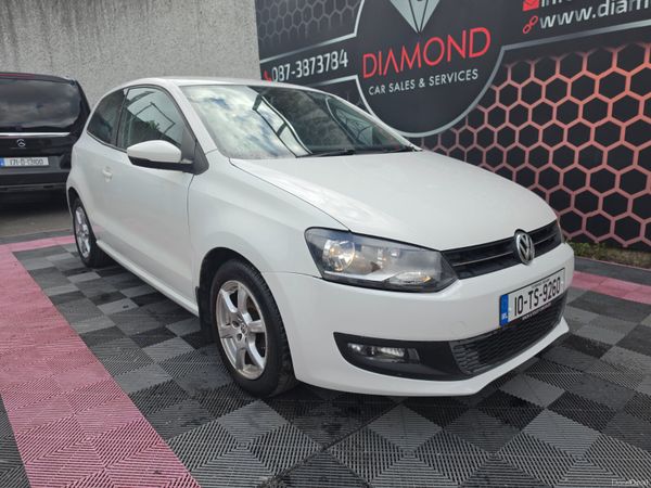 Volkswagen Polo Hatchback, Petrol, 2010, White