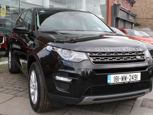 Land Rover Discovery Sport SUV, Diesel, 2018, Black