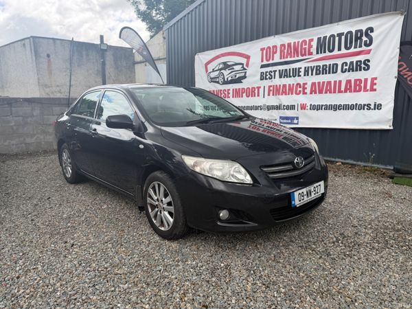 Toyota Corolla Saloon, Petrol, 2009, Black