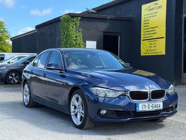 BMW 3-Series Saloon, Petrol Plug-in Hybrid, 2017, Blue