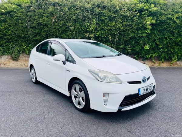 Toyota Prius Hatchback, Petrol Hybrid, 2012, White