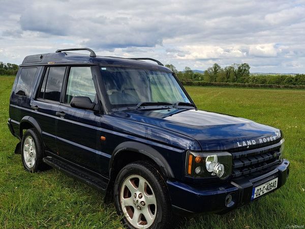 Land Rover Discovery SUV, Diesel, 2002, Blue
