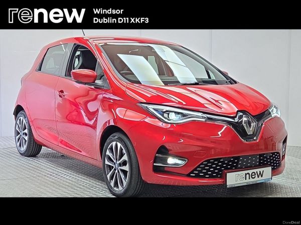 Renault Zoe Hatchback, Electric, 2022, Red