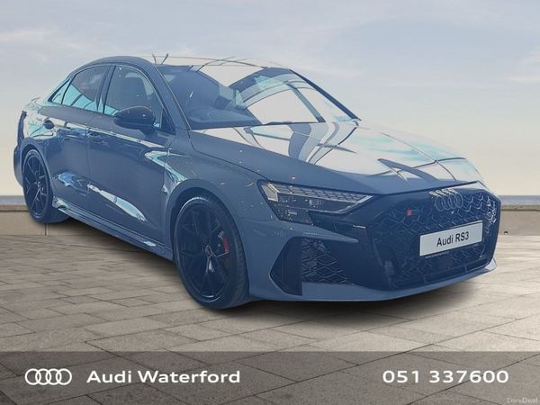 Audi RS3 Saloon, Petrol, 2026, Grey