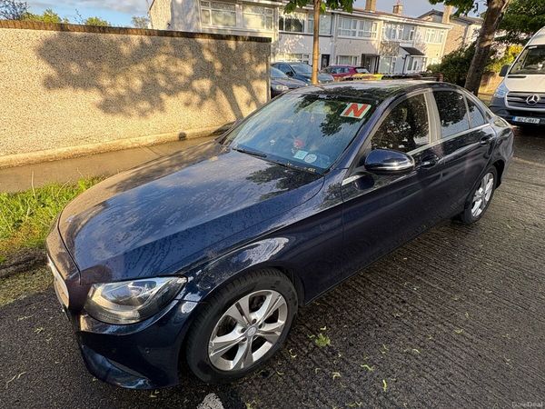 Mercedes-Benz C-Class Saloon, Petrol, 2016, Blue