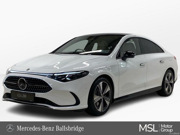 Mercedes-Benz CLA Saloon, Petrol, 2026, White