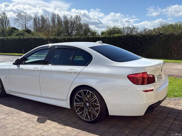 BMW 5-Series Saloon, Diesel, 2015, White