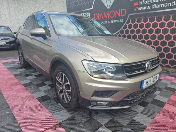 Volkswagen Tiguan SUV, Diesel, 2018, Yellow