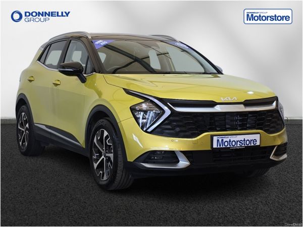 Kia Sportage Estate, Petrol Hybrid, 2023, Yellow