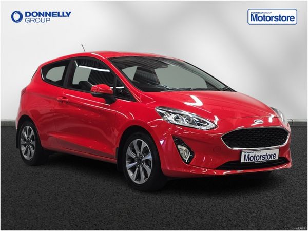 Ford Fiesta Hatchback, Petrol, 2020, Red