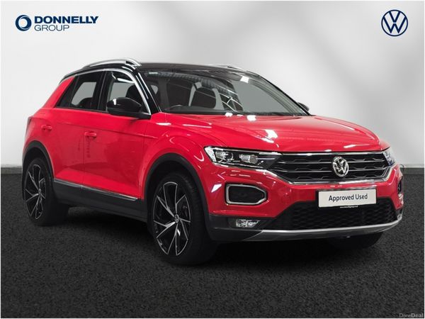 Volkswagen T-Roc Hatchback, Diesel, 2018, Red