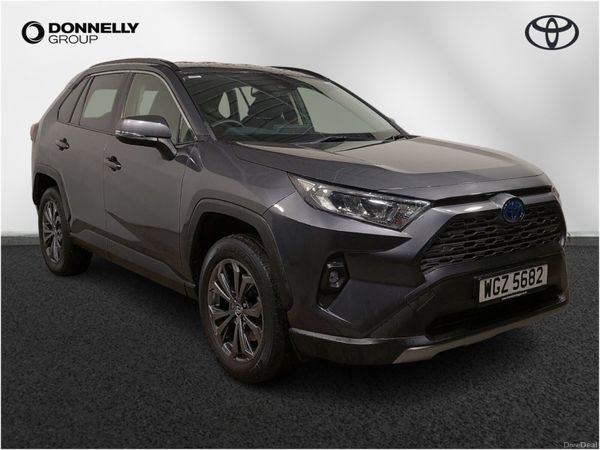 Toyota RAV4 Estate, Petrol Hybrid, 2022, Grey