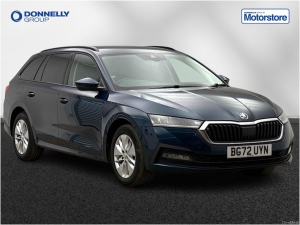 Skoda Octavia Estate, Diesel, 2023, Blue