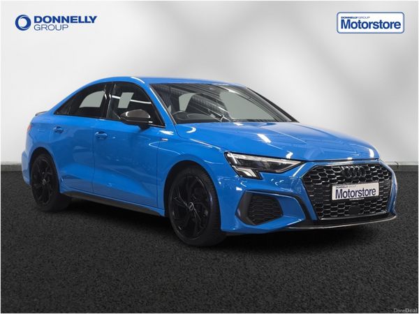 Audi A3 Saloon, Petrol, 2023, Blue