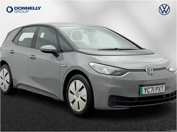 Volkswagen ID.3 Hatchback, Electric, 2021, Grey