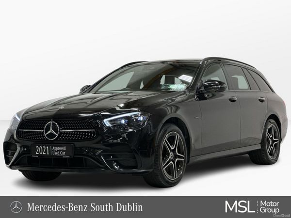 Mercedes-Benz E-Class Estate, Diesel Plug-in Hybrid, 2021, Black
