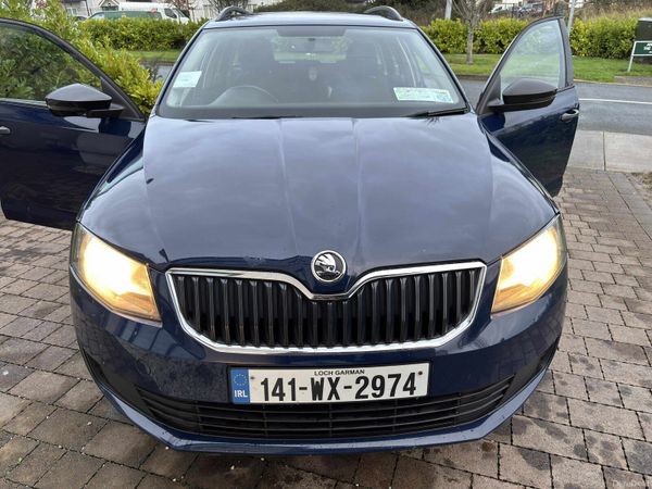 Skoda Octavia Estate, Diesel, 2014, Blue