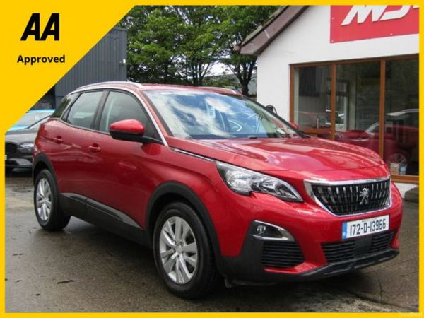 Peugeot 3008 MPV, Petrol, 2017, Red