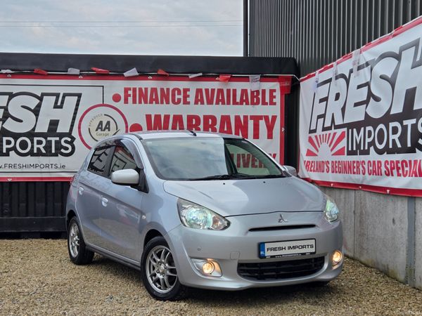 Mitsubishi Mirage Hatchback, Petrol, 2012, Silver