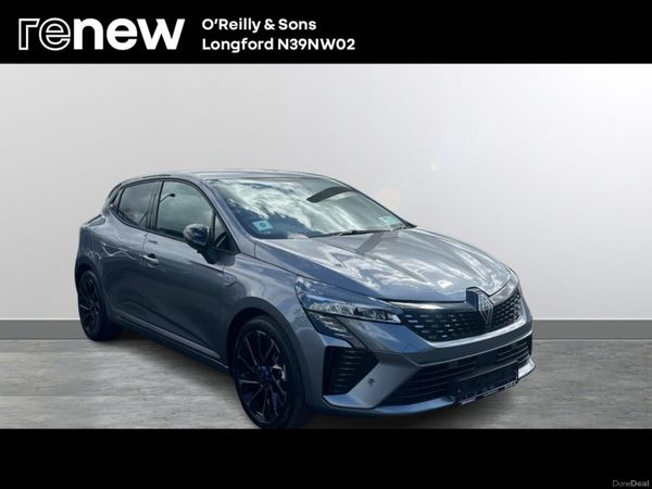 Renault Clio Hatchback, Petrol Hybrid, 2026, Grey