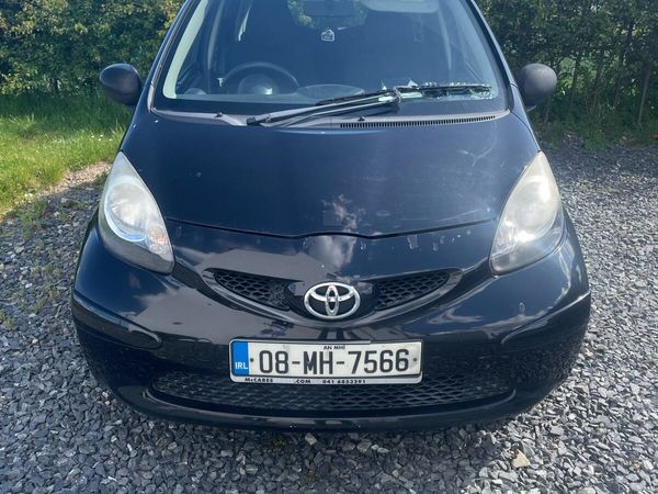 Toyota Aygo Hatchback, Petrol, 2008, Black