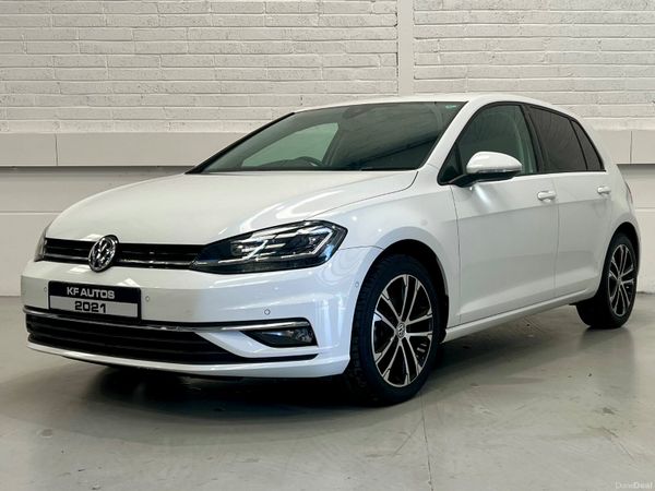 Volkswagen Golf Hatchback, Petrol, 2021, White