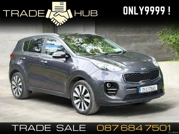 Kia Sportage SUV, Diesel, 2017, Silver