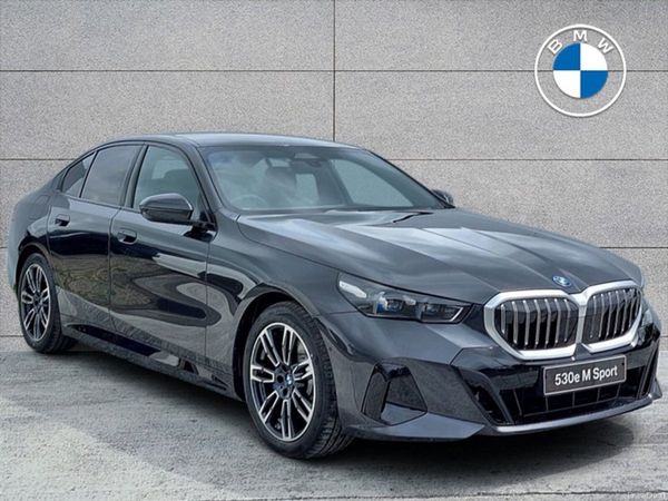 BMW 5-Series Saloon, Petrol Plug-in Hybrid, 2026, Grey