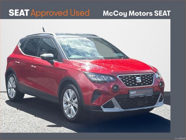 SEAT Arona SUV, Petrol, 2024, Red