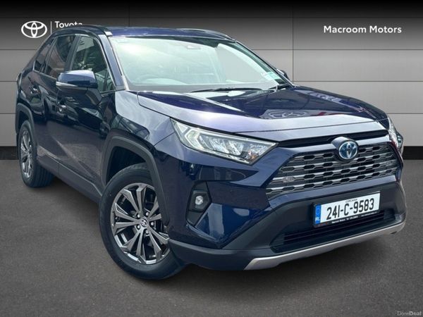 Toyota RAV4 SUV, Petrol Hybrid, 2024, Blue