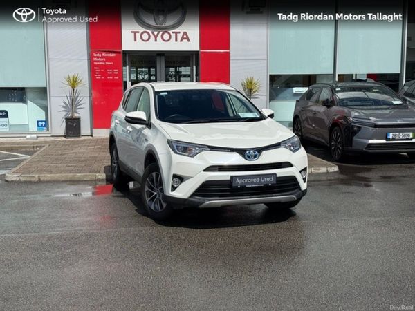 Toyota RAV4 SUV, Petrol Hybrid, 2016, White