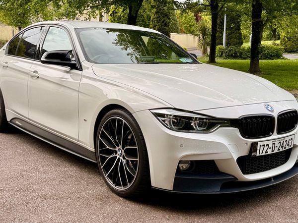 BMW 3-Series Saloon, Petrol Plug-in Hybrid, 2017, White
