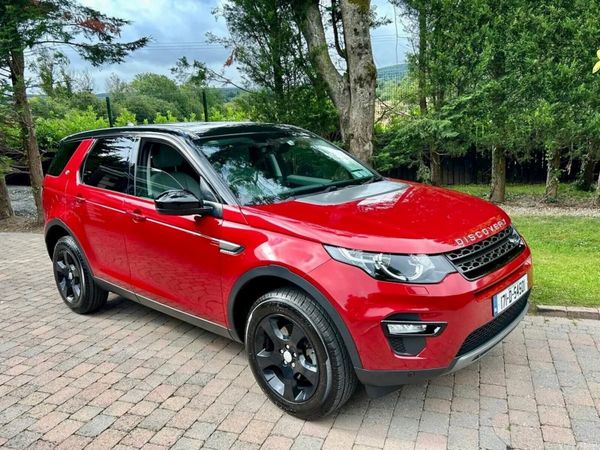 Land Rover Discovery Sport SUV, Diesel, 2017, Red