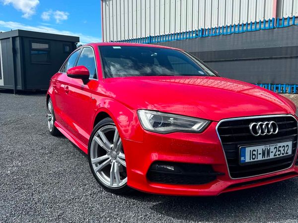 Audi A3 Saloon, Diesel, 2016, Red