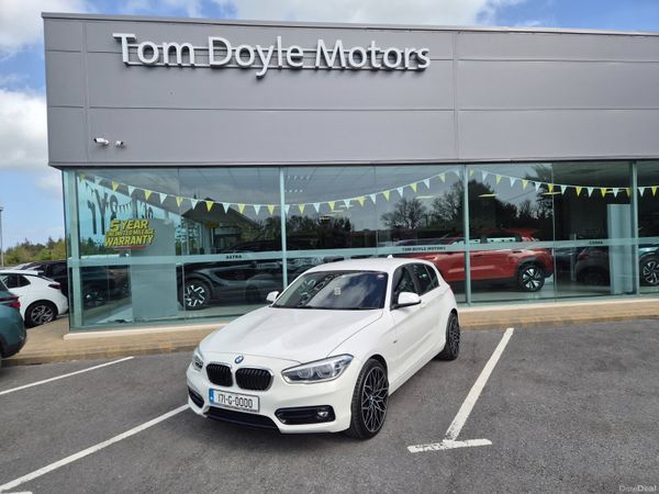 BMW 1-Series Hatchback, Diesel, 2017, White