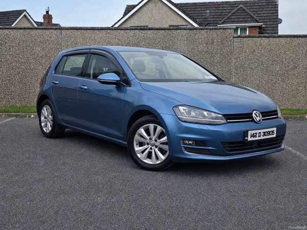 Volkswagen Golf Hatchback, Petrol, 2014, Blue