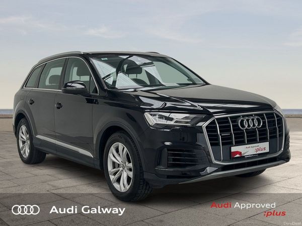 Audi Q7 SUV, Petrol Plug-in Hybrid, 2021, Black