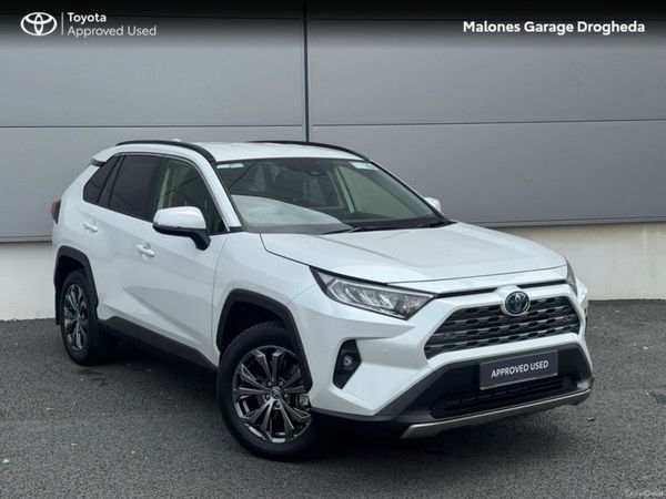 Toyota RAV4 SUV, Petrol Hybrid, 2024, White