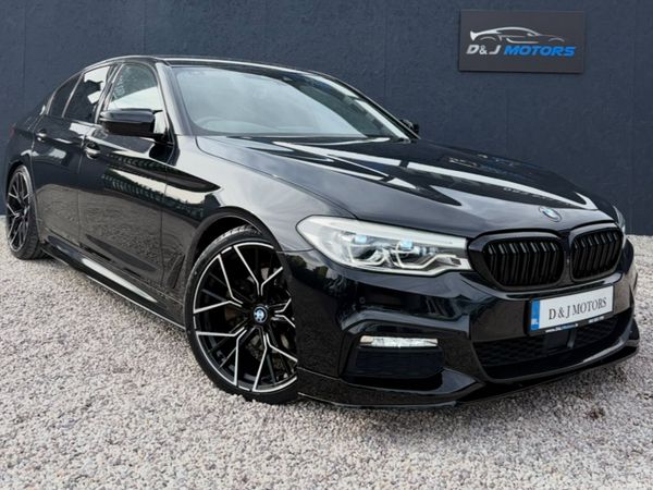 BMW 5-Series Saloon, Diesel, 2017, Black
