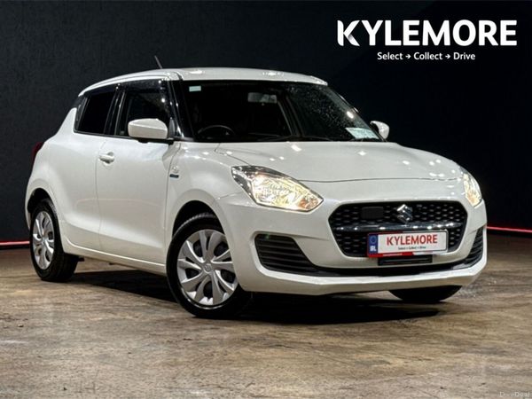 Suzuki Swift Hatchback, Petrol Hybrid, 2020, White