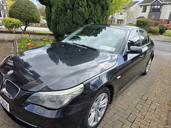 BMW 5-Series Saloon, Diesel, 2008, Black