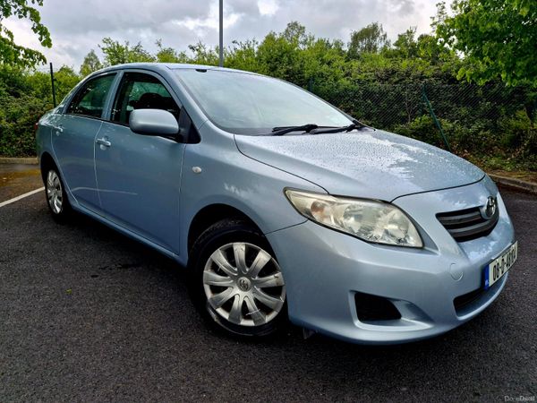 Toyota Corolla Saloon, Petrol, 2008, Blue