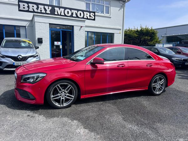 Mercedes-Benz CLA Saloon, Petrol, 2017, Red